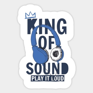 King of sound Sticker